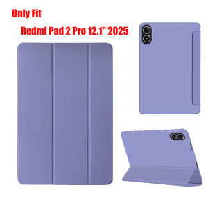 Case for Redmi Pad 2 Pro 12.1 2025 Tablet Case Smart Trifold Stand Cover Auto Sleep/Wake TPU Softshell