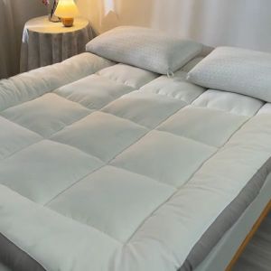 [COD] Feather velvet Tatami Mattress Topper Thicker Soft Foldable Single/Double/Queen/King Size