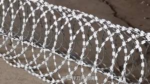10/15/50100 meters Combat Wire Military Wire Concertina Wire Razor Wire Rolls