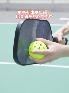 T700 Carbon Fiber Pickleball Paddle USAPA Approved 16MM Honeycomb Core Pickleball Racket with Carry Bag & Pickle Balls for Indoor Outdoor Play