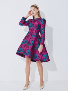 Đầm Dài Tay Cao Cấp Phong Cách Retro Thanh Lịch Thêu Nặng Kiểu Dáng Sang Trọng Dáng Chữ A Dài Trên Gối Thời Trang Nữ Cho Bộ Sưu Tập Thu/Đông