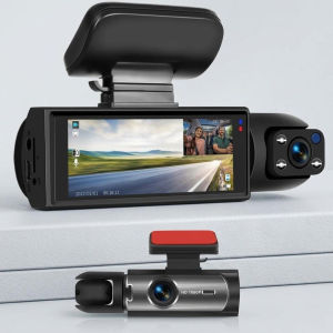 1080P HD Dual Dash Camera Front and Rear Night Vision G Sensor 316 Inch Screen Car Recorder High Quality DVR