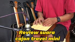 Cajon Travel Bahan Kayu Mahogani