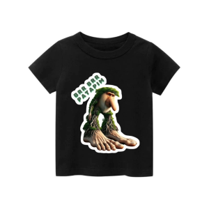 Kaos anak uniseks laki laki baju tshirt anak usia 2-12th cowok cewek atasan lengan pendek gambar anomali brr brr patapim