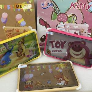 KOMI Android Tablet Dual Sim Expandable Memory 256GB with freebies gift for Kids