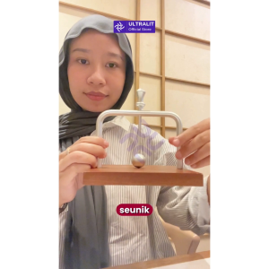 ULTRALIT EZ KOTAK TISSUE AESTHETIC TISSUE HOLDER PLATE KOTAK TISSUE KEREN ELEGAN PREMIUM STAINLESS KAYU