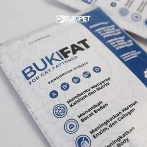 Penggemuk Vitamin Pelebat Bulu Kucing - BUKI FAT CAT FATTENER