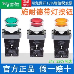 Schneider Electric Illuminated Button ZB2-BWB..C ZB2-BE101C ZB2-BWM...C ZB2-BW06.C Metal Material Button Switch for Start Stop