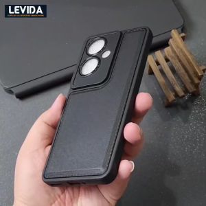 Luxury Case Leather Pro Kamera Black Oppo Reno 11F