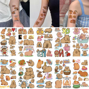 Nhãn Dán Hình Con Mèo Chồn Dễ Thương Không Độc Hại Có Thể Giặt Được 10 Miếng Đồ Chơi Giáo Dục Sớm Cho Trẻ Em Từ 5-12 Tuổi