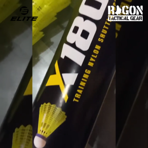 Elite X180 High-Durability Nylon Badminton Shuttlecocks – Precision Flight & Consistent Bounce