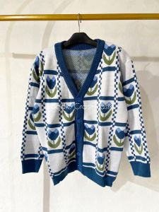 CARDIGAN RAJUT MOTIF TULIF - KNITWEAR PREMIUM