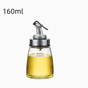 Bình Đựng Dầu Thủy Tinh Borosilicat Cao Cấp GIANXI Bình Gia Vị Nhà Bếp Bình Đựng Nước Tương Giấm Có Thể Nạp Lại Phụ Kiện Nhà Bếp