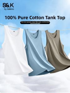 BALENO | Summer Basketball & Fitness Vest Thin Pure Color Sleeveless T Shirt