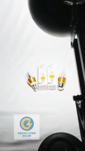 LED CANDLE E14 E27 5 WATT 5W 5WATT FILAMEN UNTUK LAMPU HIAS LILIN KUNING PUTIH TERANG MURAH