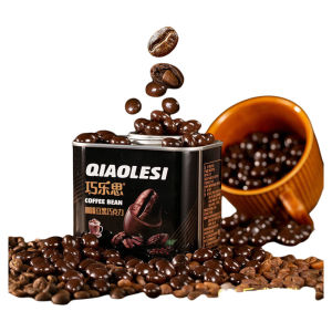 Pure Cocoa Butter Nut Heart Black Chocolate 250g Coffee Bean Snack Almond Hazelnut Chocolate Bar from Tianjin China