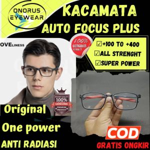 Kacamata Baca Plus Auto Focus One Power Reader Adjustmen Super Fokus Pria Wanita Frame Sport Lensa Anti Radiasi Komputer Photocromic Blueray Kacamata Baca Pria Kacamata Plus pria Kacamata Baca Wanita
