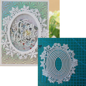 frame Metal Cutting Dies Mold Scrapbooking Decoration Paper Cards Craft Knife Mould Blade Punch Template Embossing Stencils