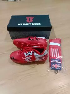 Paket Komplit Sepatu Bola Anak & Tas Skin Deker