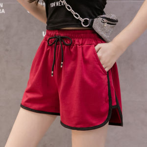 High Waist Loose Womens Sport Shorts Summer New Home Sleepwear Wide Leg Casual Pants Running Outdoor Cotton Trousers