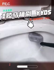 Sikat WC toilet Silikon Golf Closed Silicon Brush