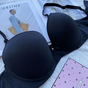 บราไร้ตะเข็บผิวเงาแบบญี่ปุ่นบราแบบบางพิเศษระบายอากาศได้ดีแบบเรียบไซส์ใหญ่สำหรับฤดูร้อนยกทรงเก็บเนื้อด้านข้างดันทรงสำหรับผู้หญิง