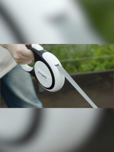 FUREVER365 | Retractable Pet Leash 3m/5m | Automatic Dog Cat Traction Rope with Light