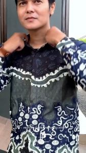 Batik Pria Lengan Panjang - Baju Batik Pria - Kemeja Batik Pria - Batik Pria - Kemeja Batik Lengan Panjang - Baju Batik Motif Terbaru - Kemeja Batik Kantor - Batik Kattun Halus Pripoen Batik