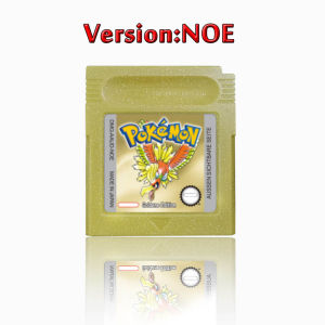 Bandai | Pokemon 16 Bit Video Game Console Cartridge Red Blue Crystal Golden Green Silver Yellow GBC Game Card Pokemon 6 Version
