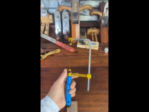 Jewelry Saw Kit with 8pcs 1#-8# Blades Adjustable Saw Bow Wood Metal Cutting Tool