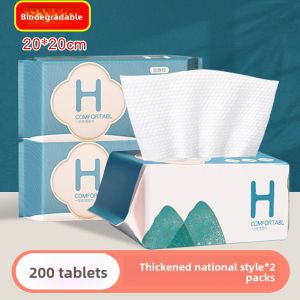 MONLEYTA | Korean Disposable Thickened Household Lazy Drawn Foot Wash Towel Absorbent Bath Towel Foot Drying Cloth Manleyta H0619093652