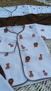 Baju Bayi Promo 3 Pcs Lengan Panjang Celana Panjang Bayi Laki Laki Perempuan Setelan Bayi Motif Terbaru Kekinian Termurah Terlaris Jaya Baby&Kids