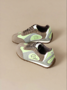 Josiny | Vintage Green Height Increasing Training Shoes