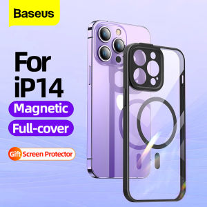 Baseus Magnetic Phone Case For iPhone 14 Pro Max 2022 New Shockproof Protective Case Transparent Phone Cover