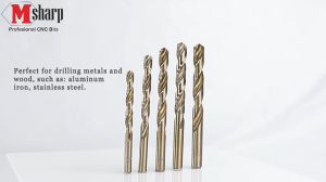 Mata Bor Besi 3.5mm HSS Kobalt Drill Bits HSS Cobalt Diameter 3.5mm