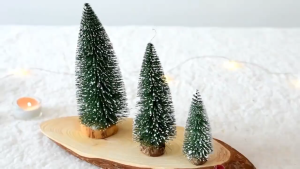 Ready Local Stock -Christmas Series 2-3D Mini Christmas pine needle tree tabletop ( 10-30cm )