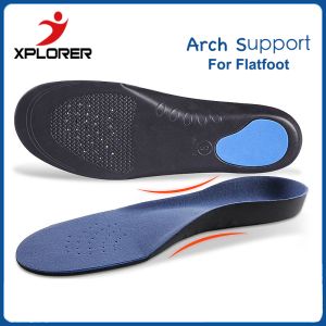 Flatfoot Arch Support EVA Orthotic  Foot Care Feet Protection Shoe Insoles Orthopedic Flat Foot Sole Pad Shock Absorption for Men Women Sneaker Shoes Pads Massage Free Cutting Soft Shoes Padding Replacement