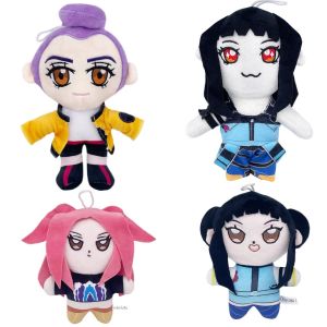 ตุ๊กตาอนิเมะปีศาจ ตุ๊กตาเกมฮันเตอร์ส ตุ๊กตาเสือสีน้ำเงิน ของเล่นตุ๊กตาสัตว์ ของขวัญแปลกใหม่และสติกเกอร์