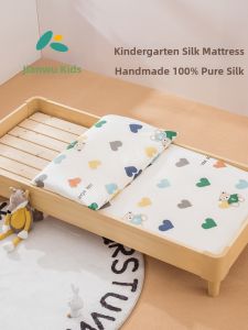 jianwu kids | Toddler Daycare Nap Mattress Quilted Spring & Summer Design Silk