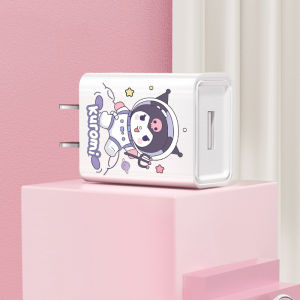 Sanrio 3C Certified Cute USB Charger 5 V2A Charging Plug for Apple Huawei Honor Vivo Android Oppo Xiaomi Samsung iPhone Single Head 5A Super Fast Charge Plug