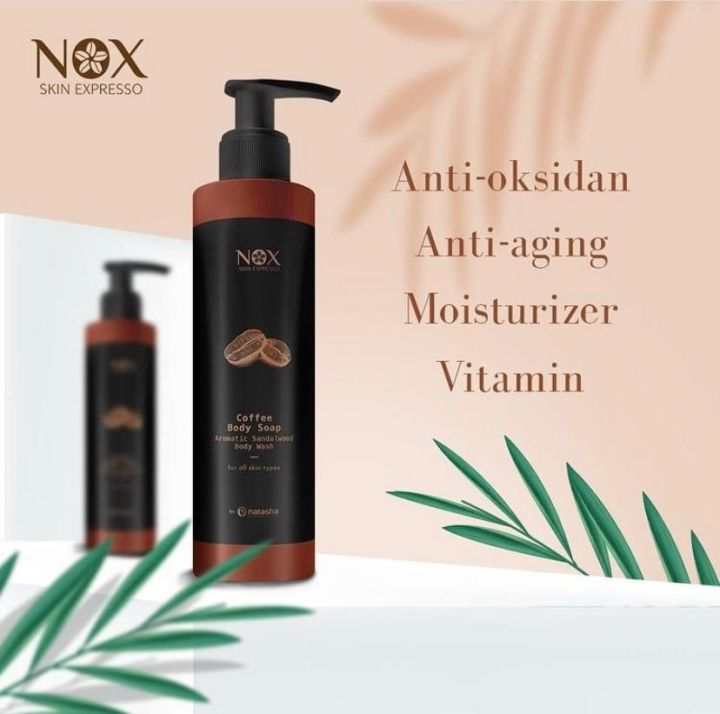 NATASHA SKIN CARE COFFEE BODY SOAP // SABUN MANDI AROMA KOPI SEGAR // ANTI AGING/ ANTI OKSIDAN/ MOISTURIZING