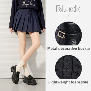 Josiny | Thick Sole English Style Loafer Women