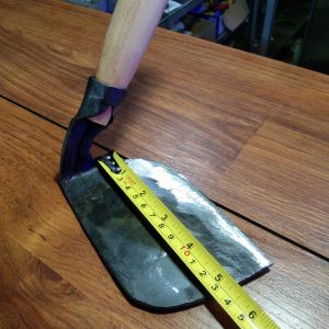 Cungkir kored bahan baja alat potong rumput 1set besar dan kecil plus handle