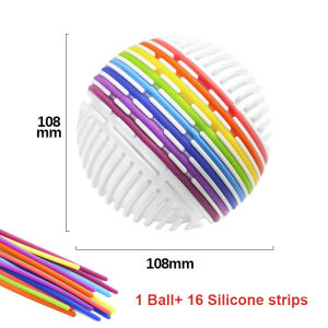 Sensory Activity Ball for Kid Busy Ball Motor Skills Montessori Toy Relaxing Stress Colored Silicone Rod Travel Toy Gift Boy