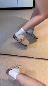Printemps Et Automne Sandales Dextérieur Vintage Cuir Antidérapantes Et Élégantes De Plage À Semelle Souple Pour Hommes Femmes
