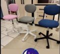 Kursi belajar informa uma grey blue pink biru kursi kerja kursi kantor. 