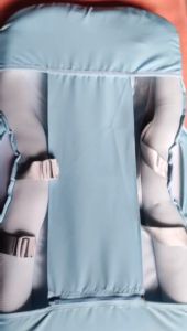 {TẶNG MÙNG} Áo vải Autoru thay thế xe nhún ăn bột Autoru (4 nhún) Size 88 x 50 x 58 cao cm màu xanh/hồng  tặng kèm mùng chụp [CHÍNH HÃNG]