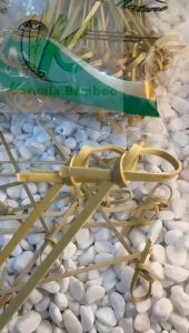 Tusuk Buah Bambu & Tusuk Cocktail: 50 Pcs Berkualitas Tinggi