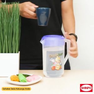 (BISA COD) PROMO TEKO AIR PLASTIK 2.1 LITER SHINPO SIP 926 SAHARA / ESKAN SAHARA WATER JUG / TEMPAT AIR MINUM PANAS DAN DINGIN / TEKO AIR PLASTIK / TEKO AIR WARNA / TEMPAT PENYIMPANAN AIR MINUM DENGAN TUTUP