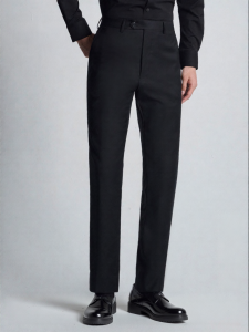Full Wool Mens Business Trousers